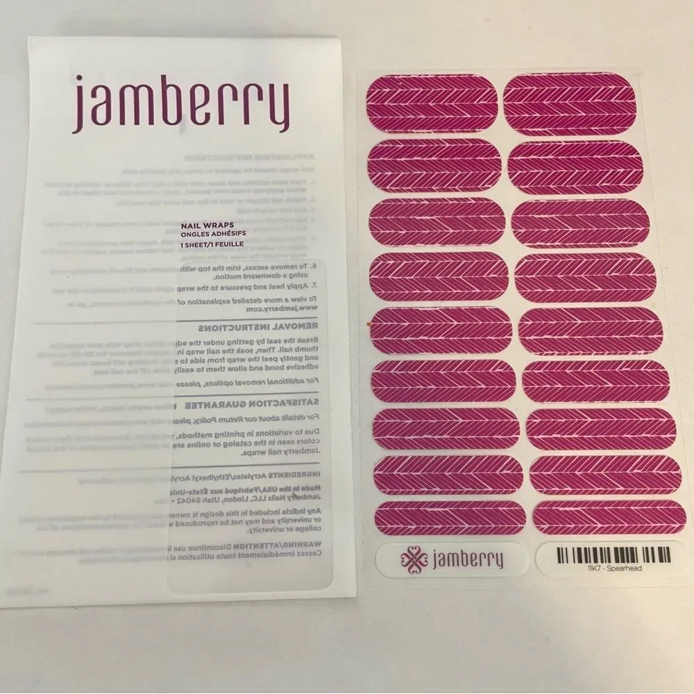 Jamberry Spearhead Full Sheet Nail Wraps 11K7